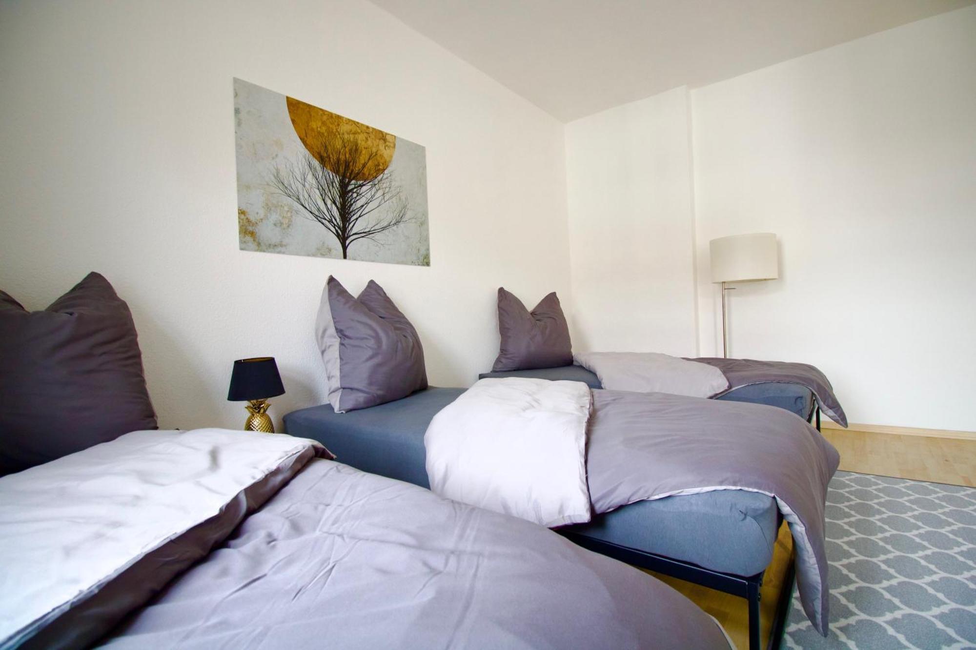 Gemuetliches Innenstadtnest, Zentrale Lage, 88Qm, Kostenfreier Parkplatz, Fuer Bis Zu 6 Personen 콧부스 외부 사진